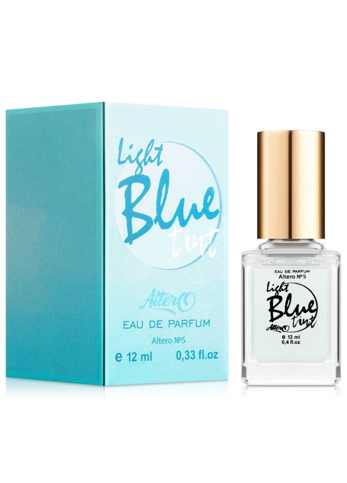 Парфюмерная вода для женщин №5 "Light Blue Tint" 12 мл (4820107594327) Altero (349755024)