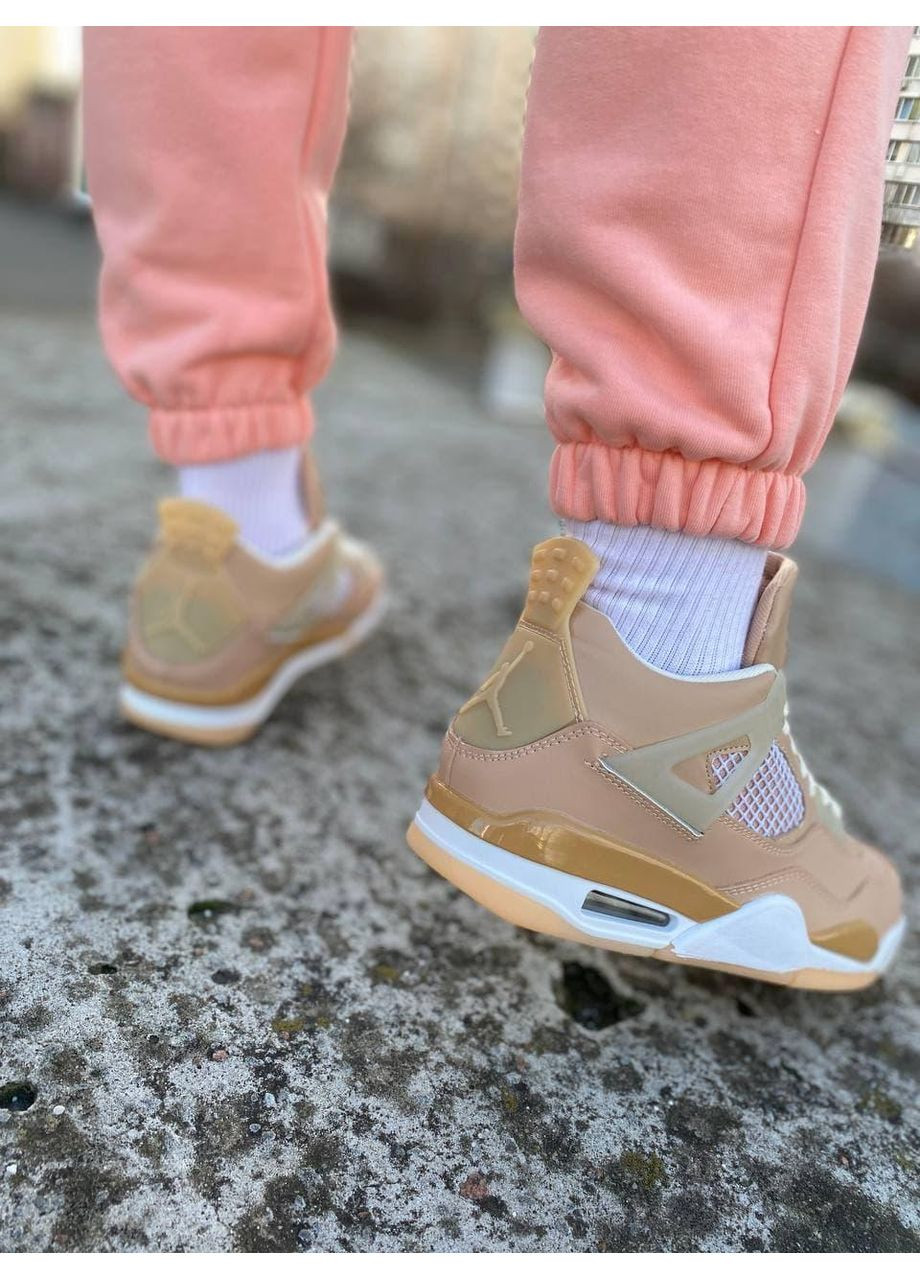 КРОСІВКИ ЖІНОЧІ NIKE AIR JORDAN 4 WMNS SHIMMER DJ0675-200 НАЙК АІР ДЖОРДАН No Brand білі демісезони (367174744)