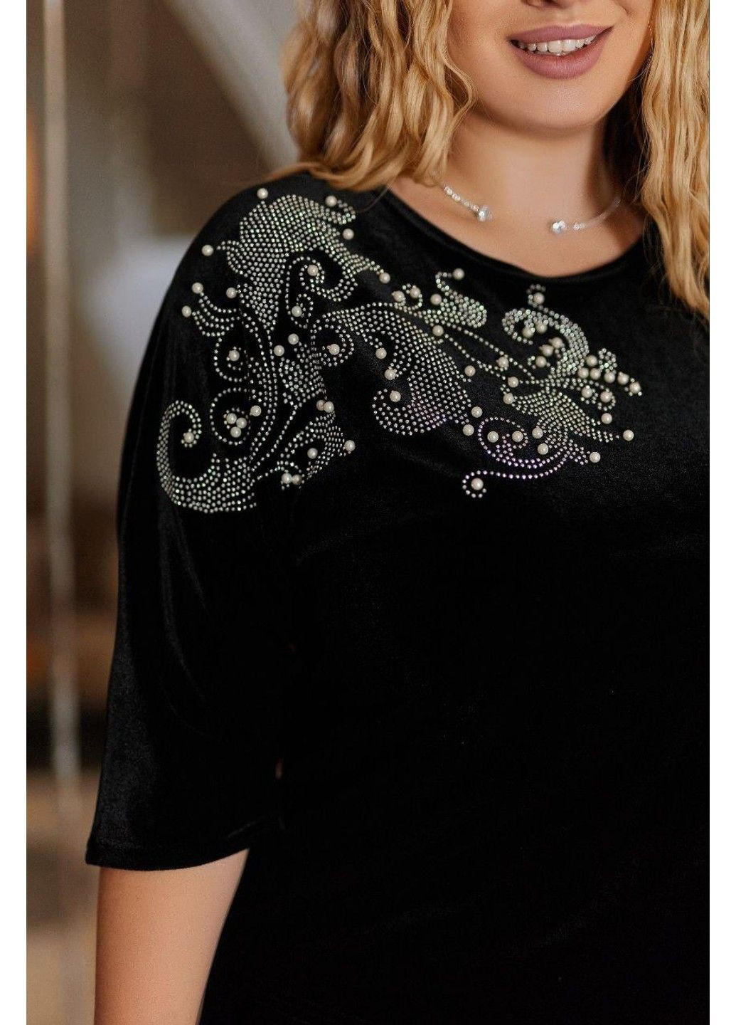 Костюм "с узором на одну сторону" ВДЖВ-995, черный, 56-58 No Brand (355469763)