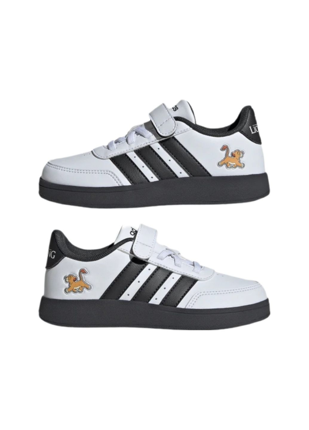 Білі всесезон кросівки x disney lion king breaknet kids adidas