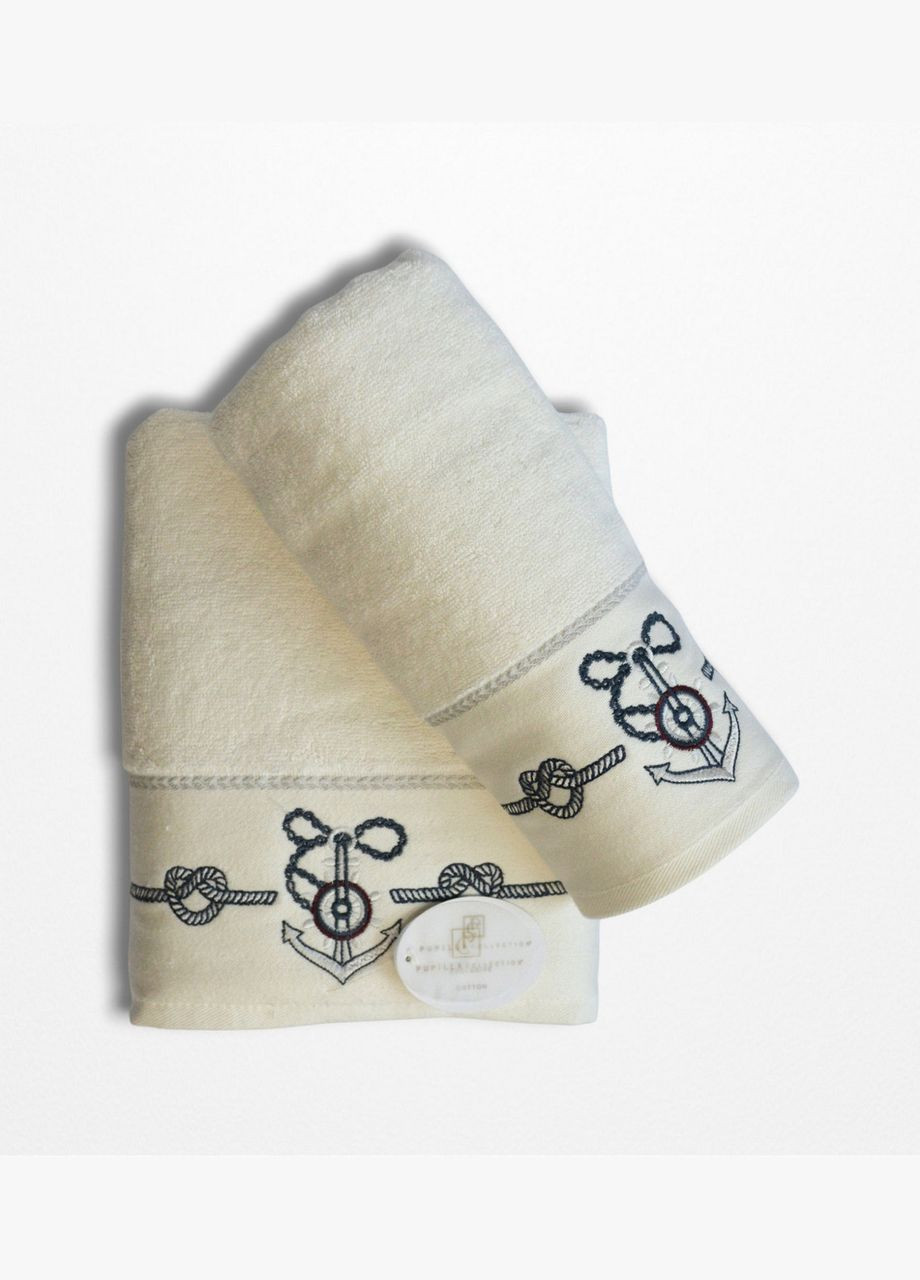 Подарочный набор полотенец Pedro v1 Pupilla комбинированный