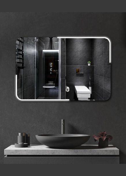 Зеркало Rossi с LED- подсветкой (65 х 80) ХАСТ (315703301)