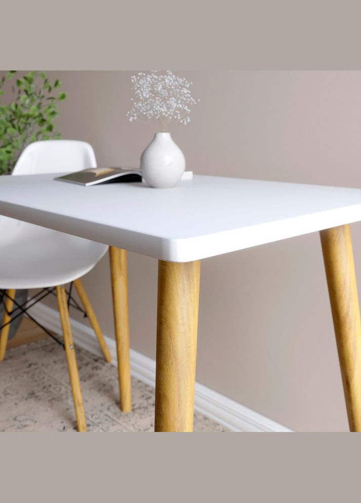 Обеденный стол Майами-2 деревянные ножки Самоа Дымчатый (-041182) Lion (317271142)