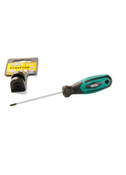 Отвёртка крестовая РН0* 75 усиленная GM (45-8075) Mastertool (322705870)