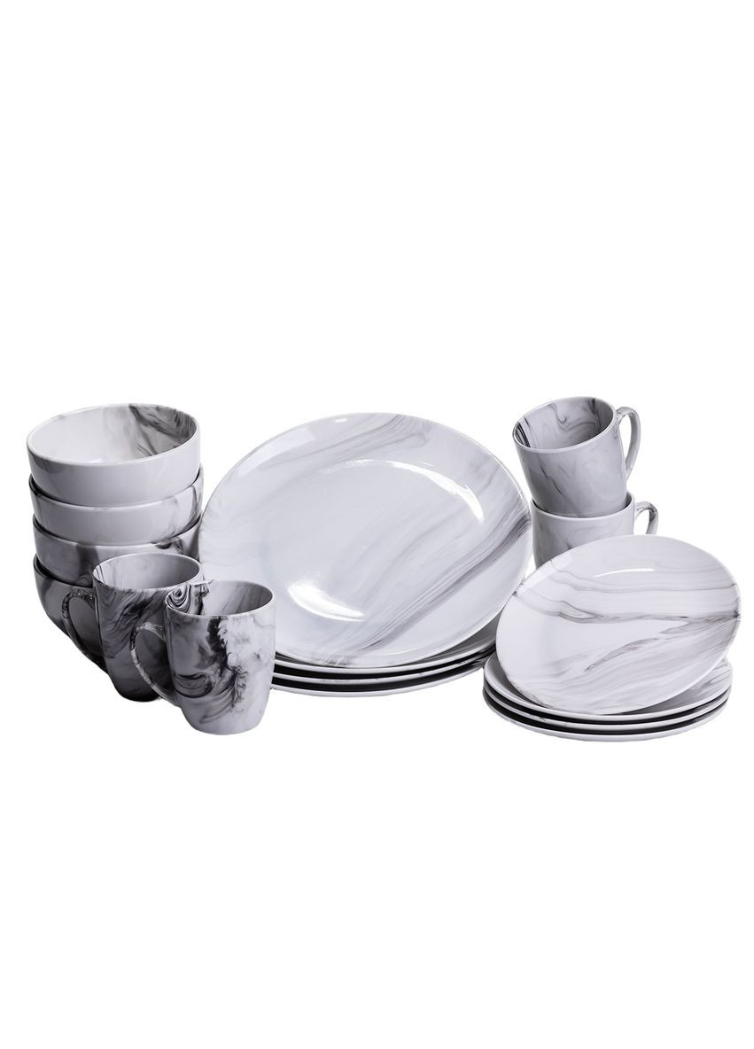 Столовий сервіз порцеляновий Elama 16 предметів на 4 персони Yiwu (369797993)