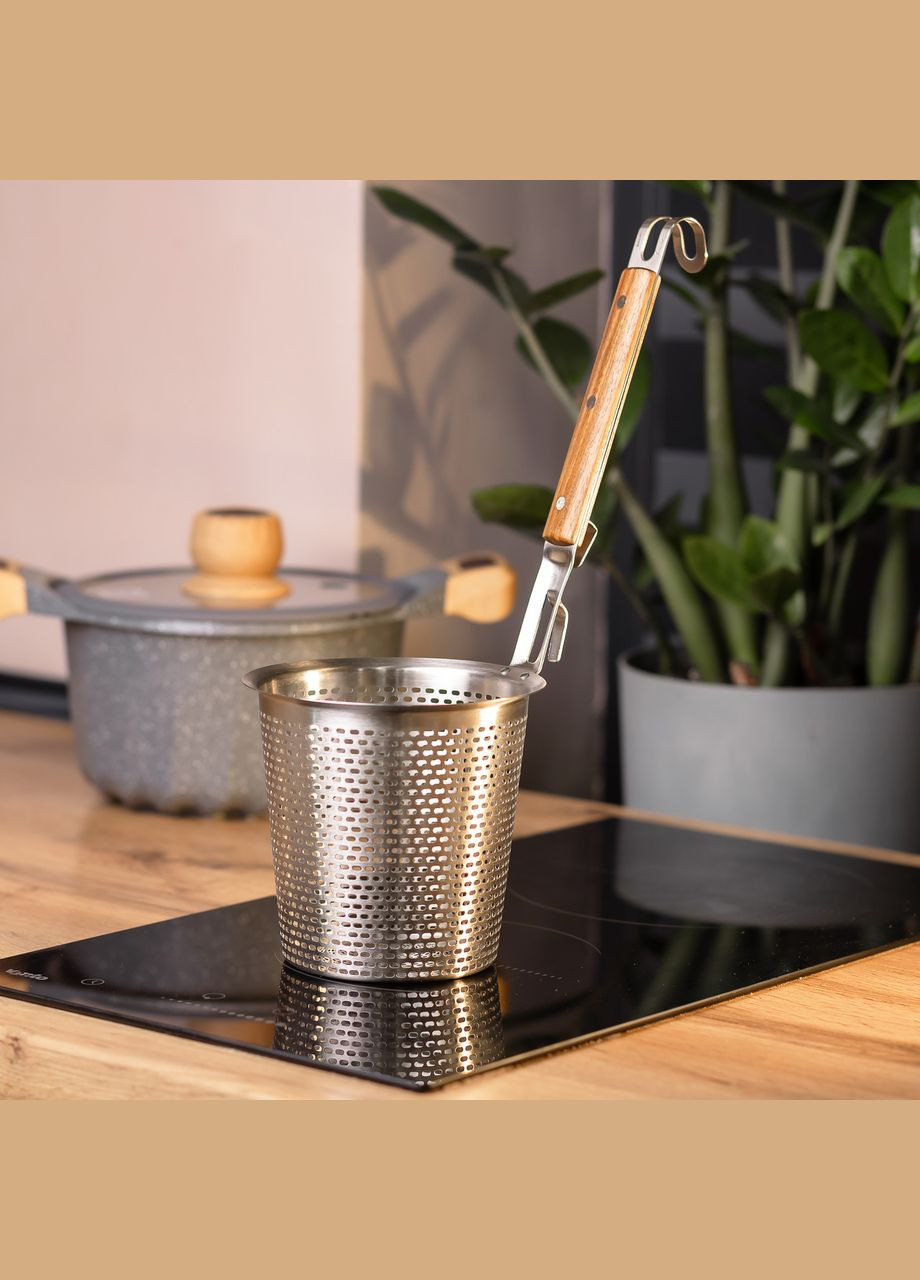 Сито из нержавеющей стали для фритюра и варки 14.2х13 см HP-19-26 Zhongjing (364988516)