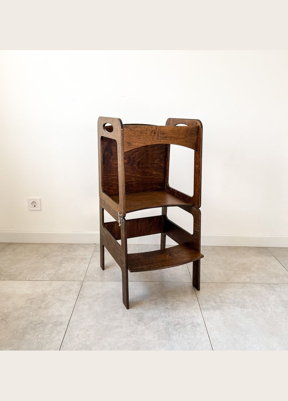 Вежа помічник трансформер Вежа Монтессорі Дитячий стіл Кухонний помічник Yoko Tower (361225182)