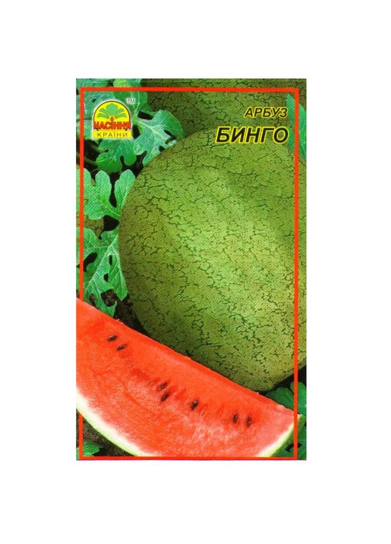 Семена арбуза Бинго 1 г ( ) Насіння країни (328606873)