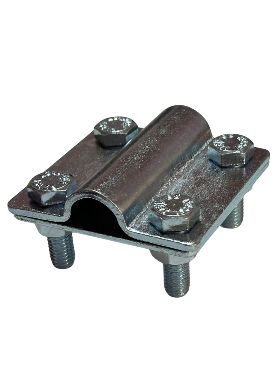 Соединитель (штырь Ø 16, 18, 20 мм/полоса до 40 мм) на 2 пластины No Brand (364956132)