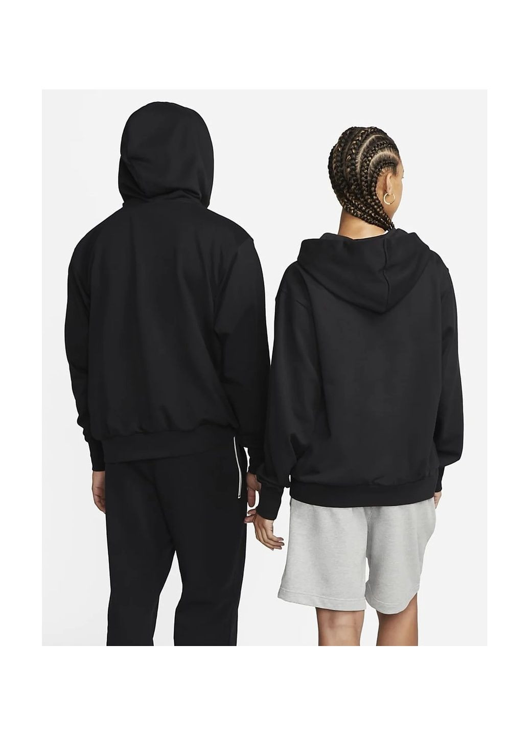 Худі чоловіче Dri-Fit Standard Issue Black Nike (364662740)