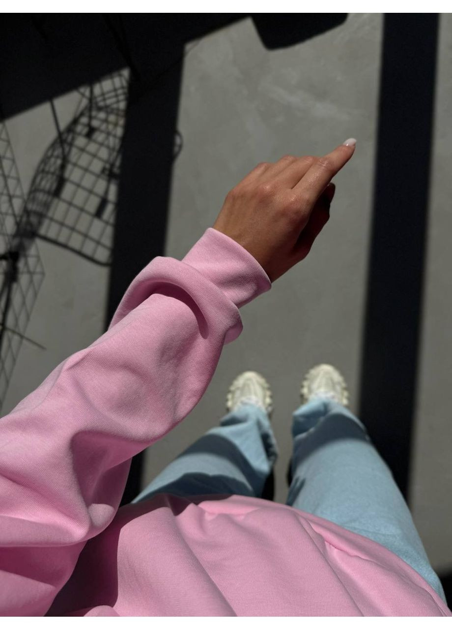 Светло-розовый светшот, цвет светло-розовый Fashion (361668357)