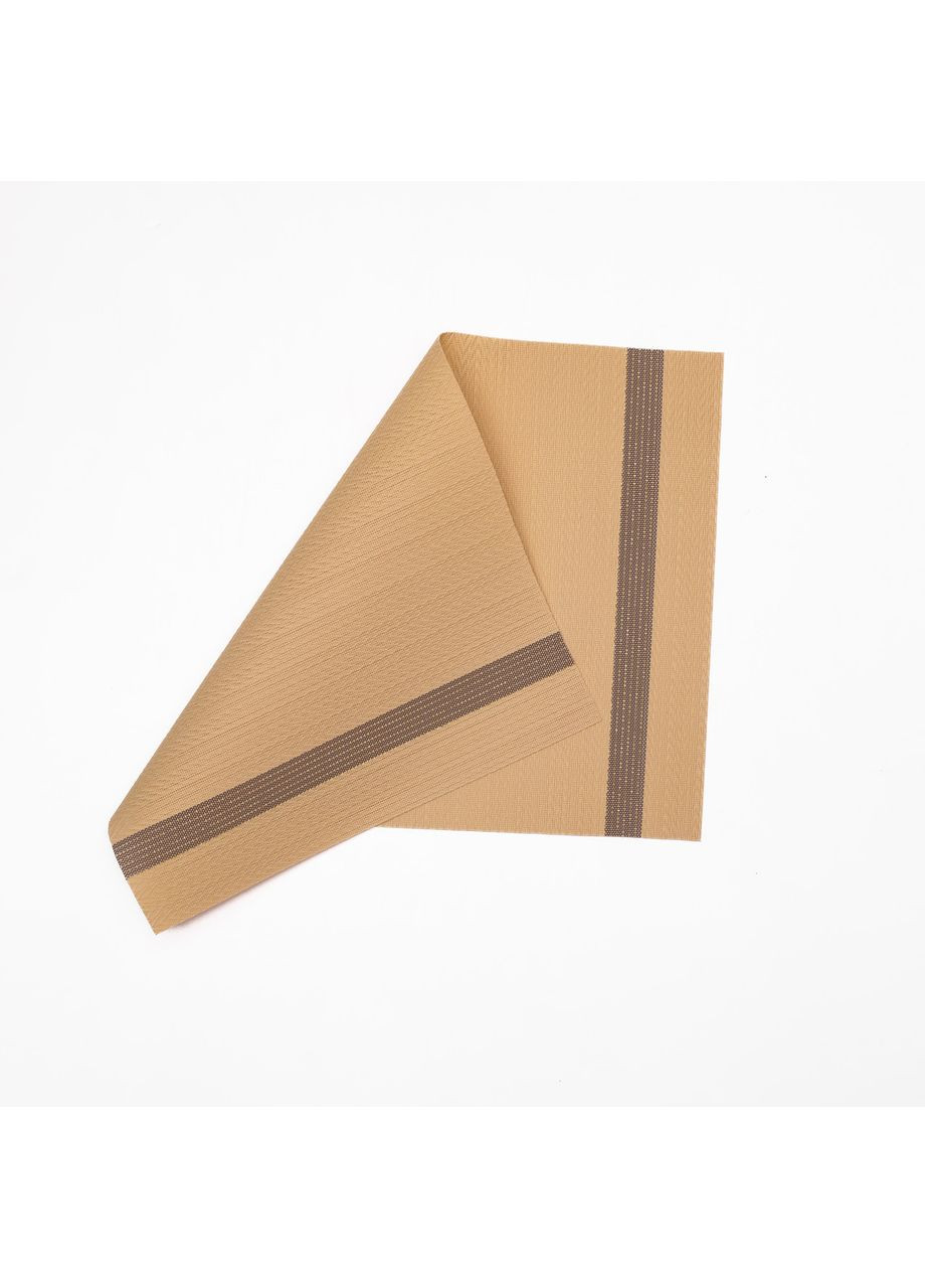 Серветка сервірувальна на стіл 46×30 см прямокутна HP-35-14GOLD Yiwu (370706557)