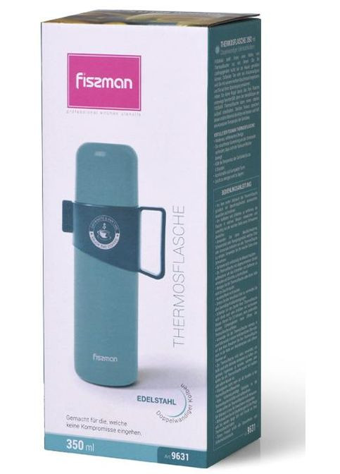 Термос Style Sky 350мл із нержавіючої сталі для гарячих та холодних напоїв термос для подорожей Fissman (368989170)
