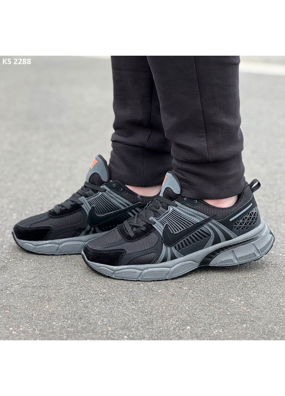 Черные демисезонные кроссовки мужские nike vomero 5 black gray найк вомеро роам 5 No Brand