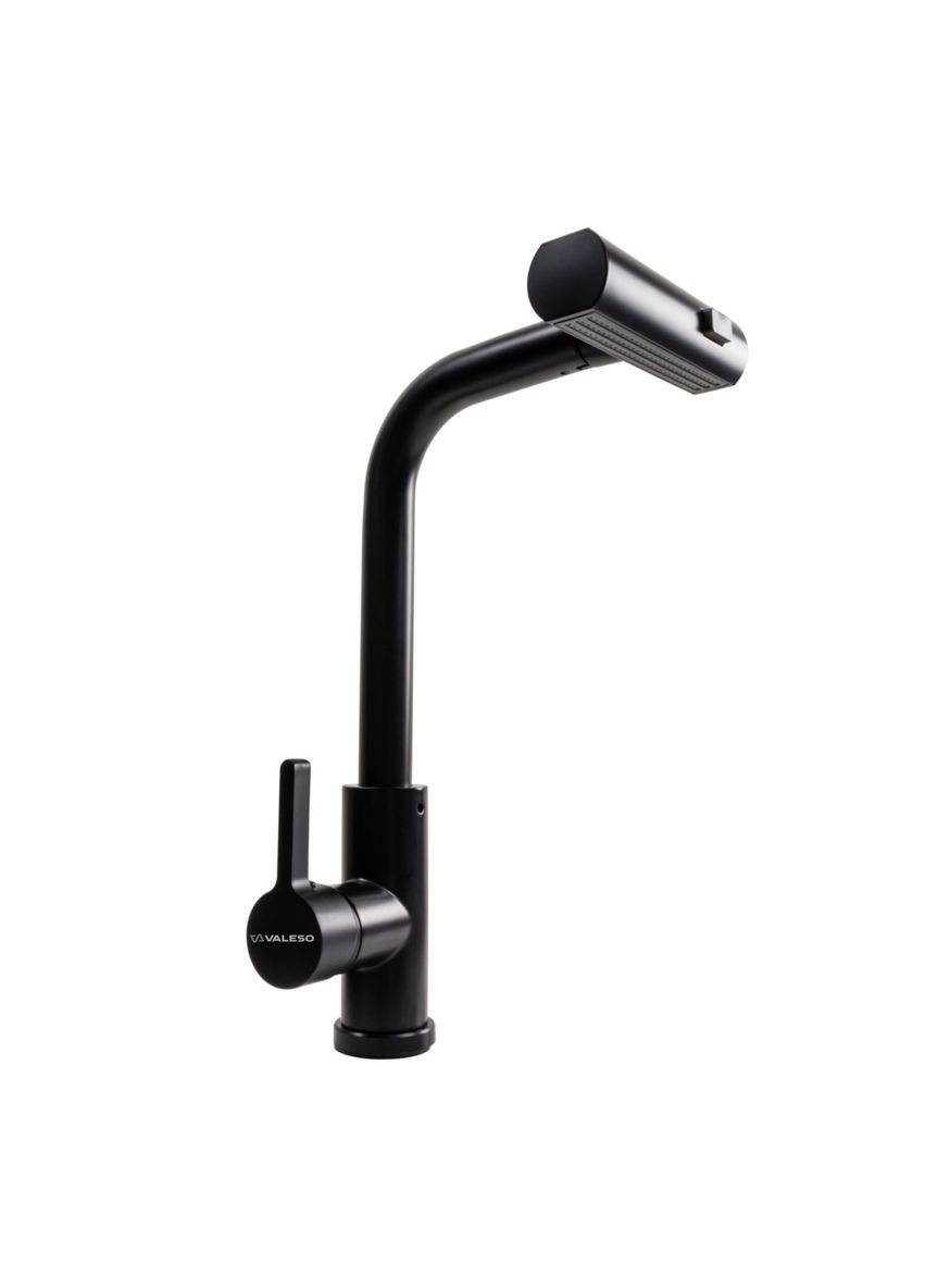 Смеситель кухонный XK09B VALESO PVD черный Platinum (342071857)