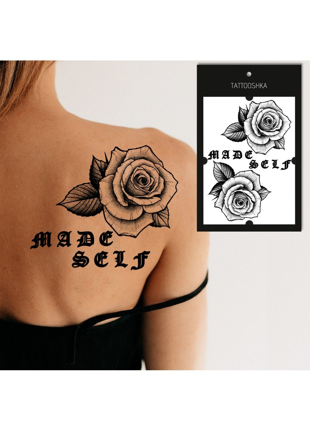 Тату набор "Розы" Tattooshka (317353540)