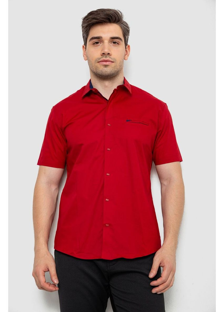 Бордовая рубашка Ager