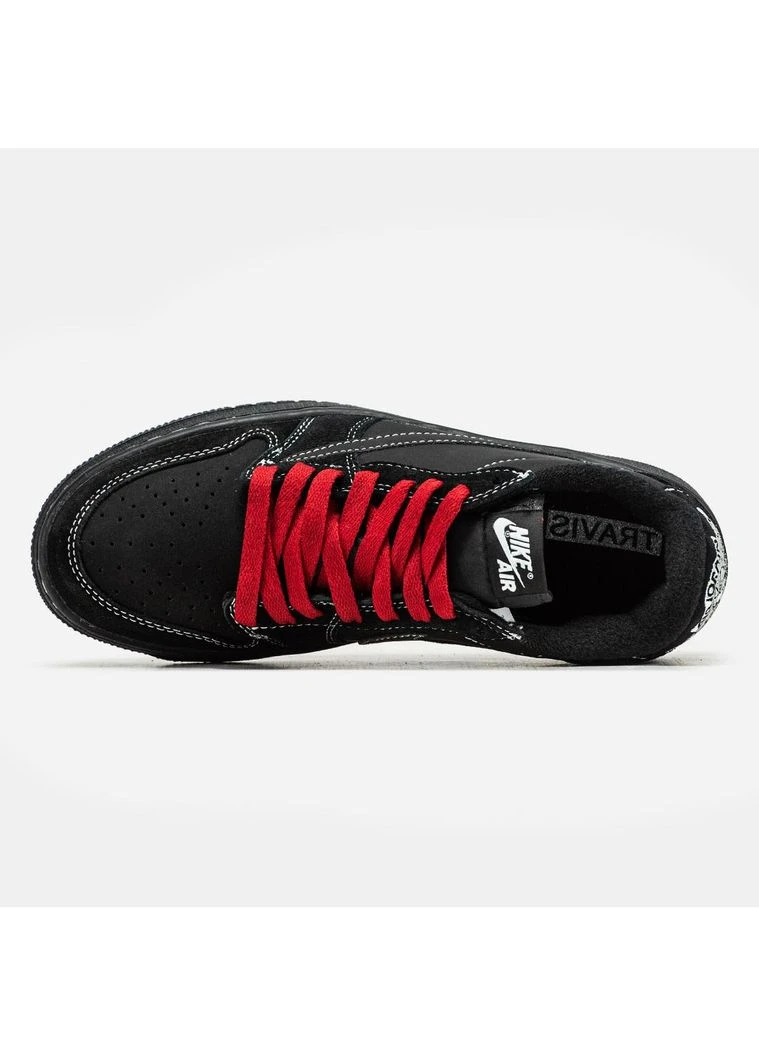 Комбіновані літні кросівки nike air jordan 1 low x travis scott найк аір джордан No Brand