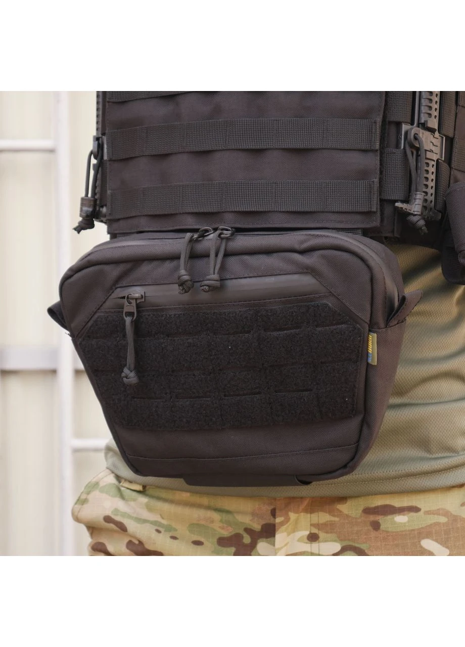 Сумка-напашник XL с баллистическим пакетом 1 класс защиты Kiborg GU Сordura Black GIG military (387869341)
