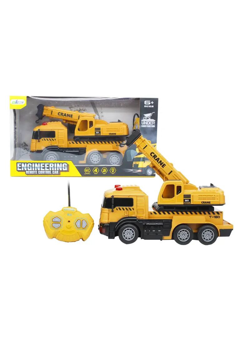Машина з краном на радіокеруванні пластикова в асортименті KM661-2 YG Toys Маш5321 (370651338)