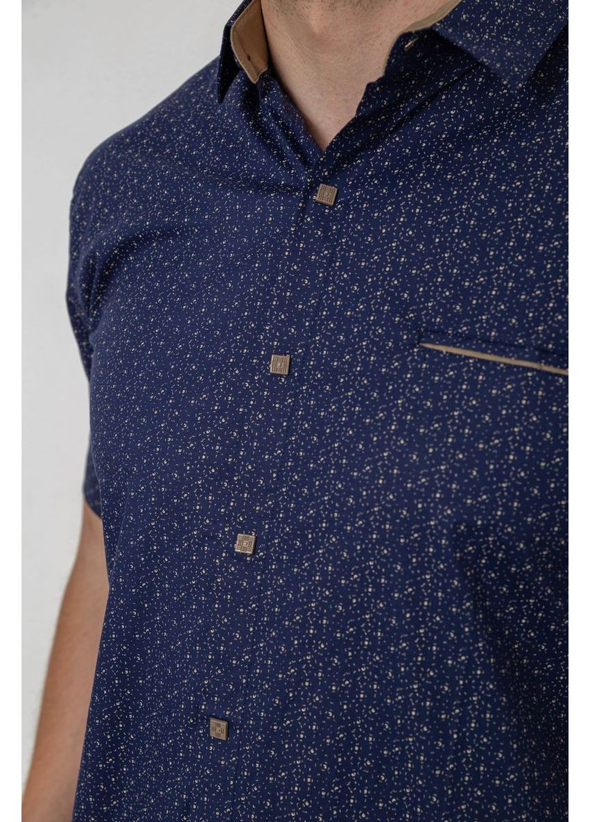 Темно-синяя рубашка Ager