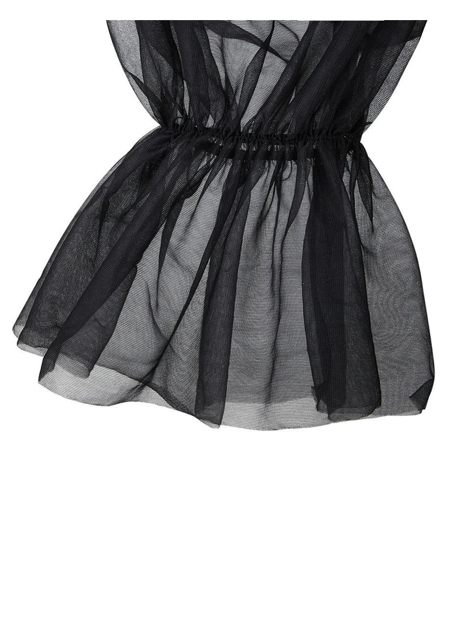 Корсет с рукавами Star Night 12 Plastic Bones на завязках лентах, черный, XS No Brand (369636872)