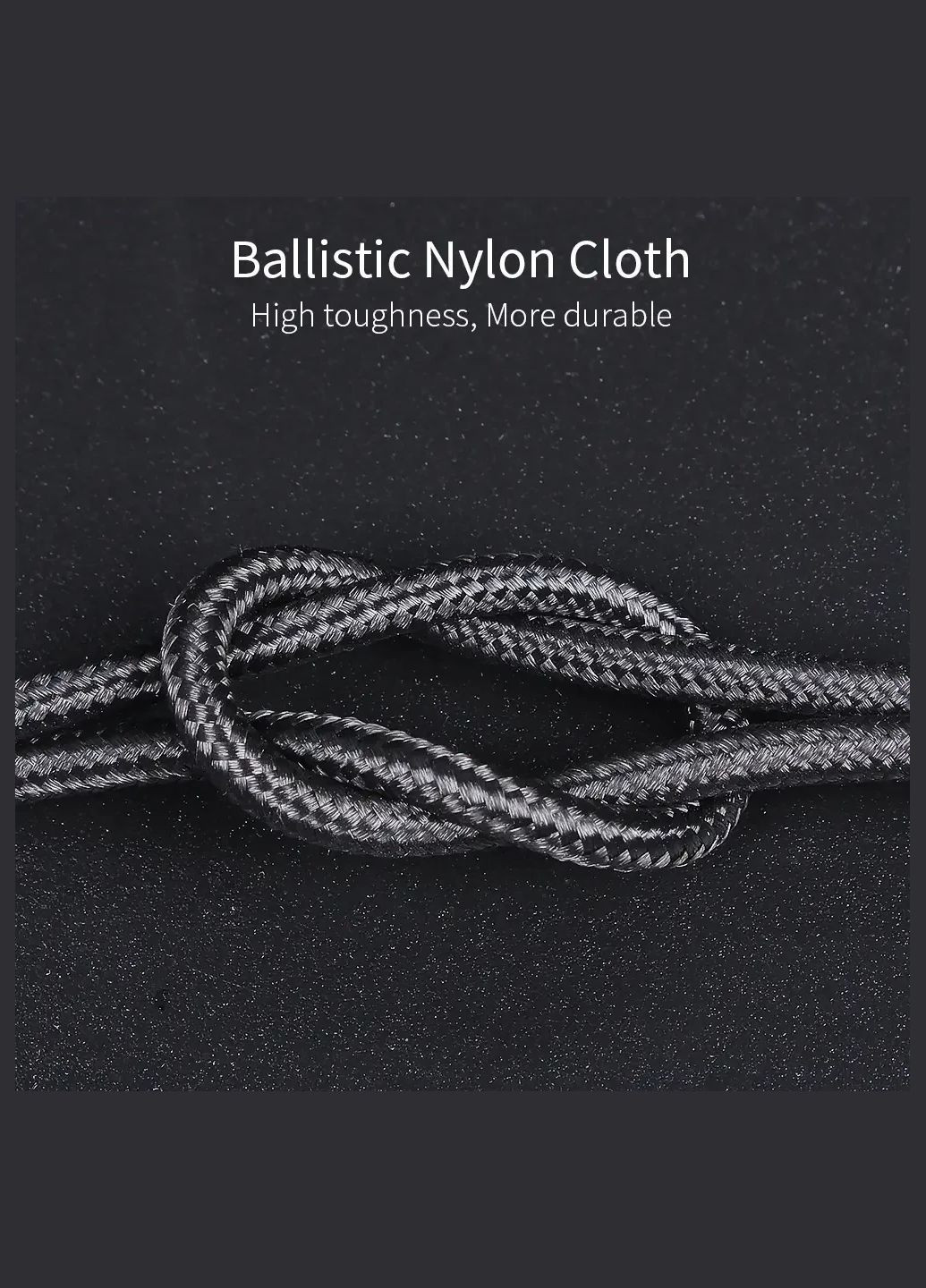 Кабель магнітний поворотний Type-C 1 м у тканинному обплетенні з передаванням даних Essager (300523929)