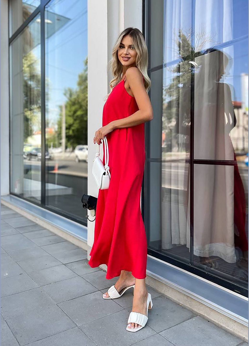 Комфортний літній сарафан з регульованими бретелями INNOE Сарафан (338182325)