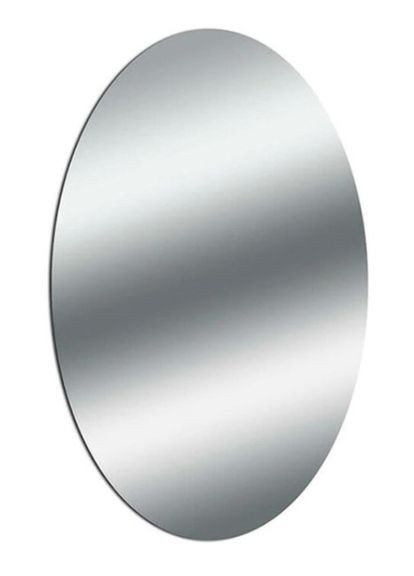 Самоклеюче акрилове дзеркало Mirror Sticker ROUND 42х27 см сріблястий (2104618506) No Brand (331012841)