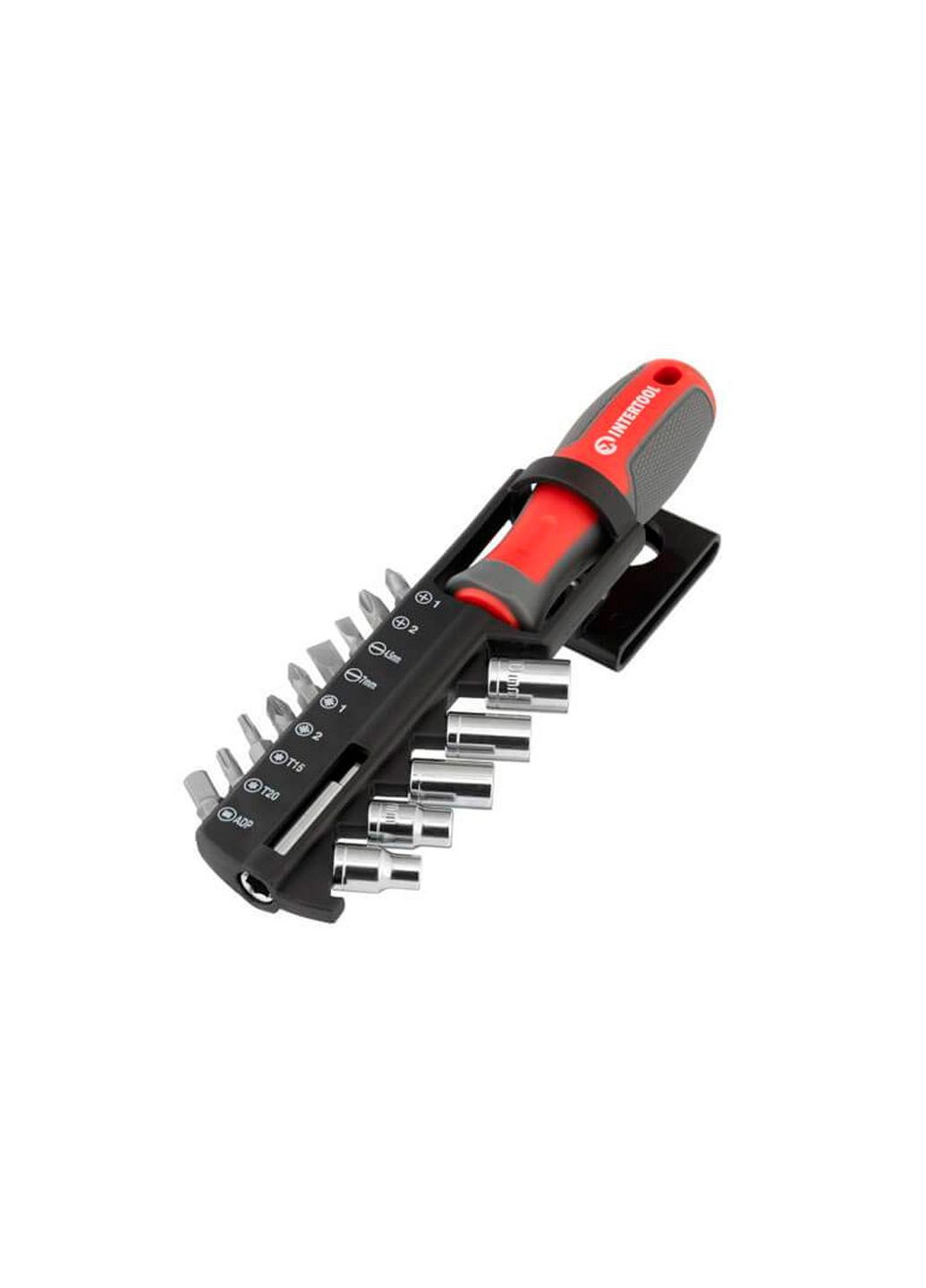 Викрутка з бітами та головками 15 од. Pro Intertool (361447077)