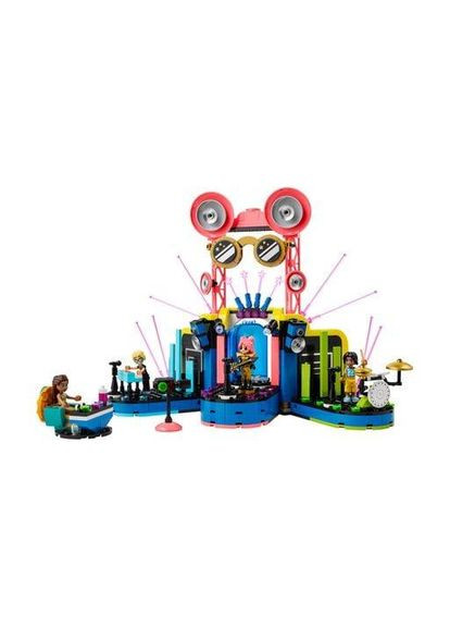 Конструктор Friends Музичне шоу талантів Хартлейк-Сіті, 669 деталей, від 7 років (42616) Lego (369939014)