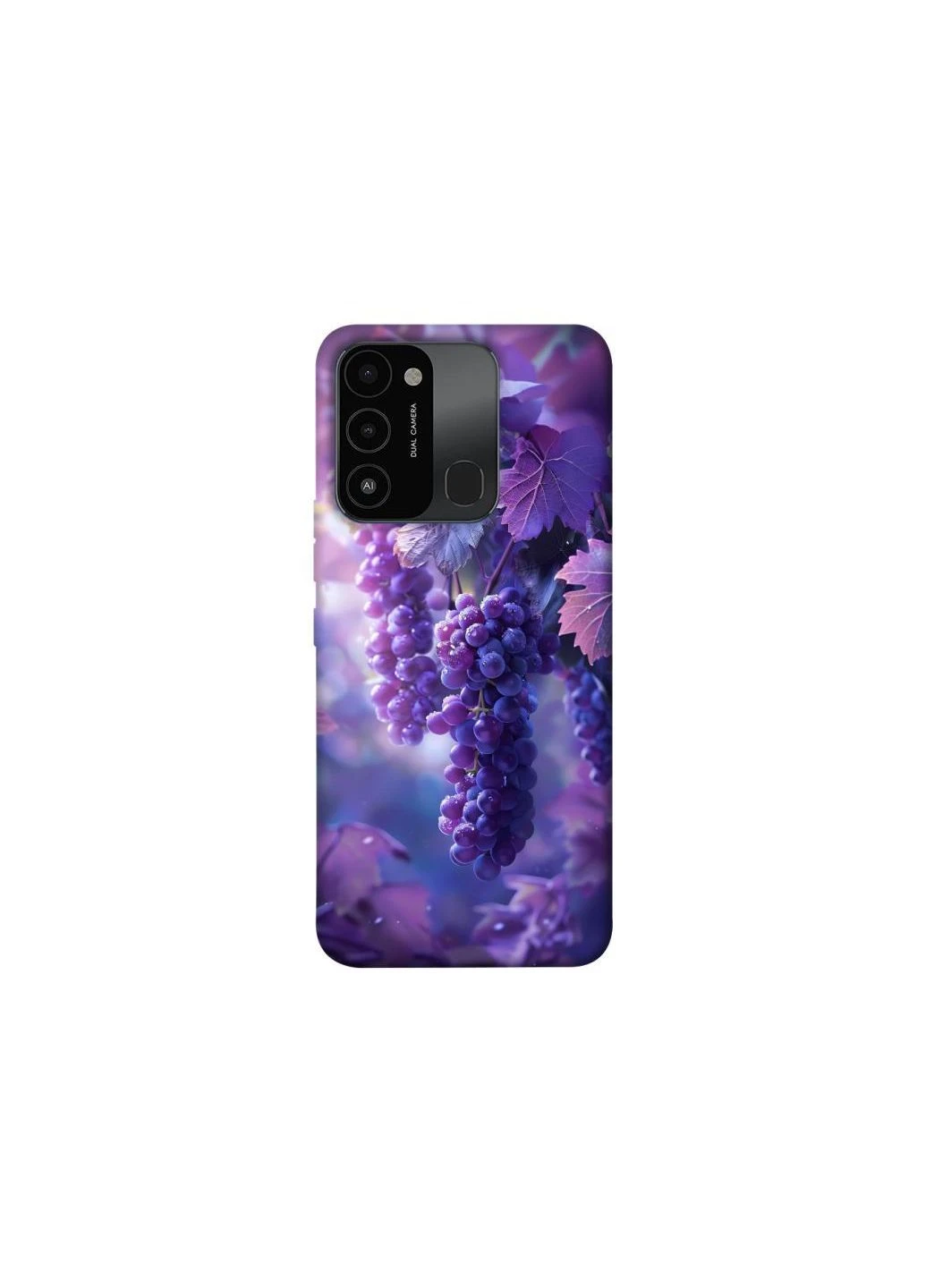 Чехол на TECNO Spark 8C Bunch of grapes Frontalka (384621778)