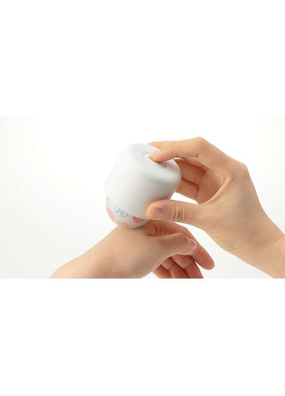 Вибратор для клитора Hana-Temari, силиконовый, белый, 7 х 6 см Iroha (331170622)