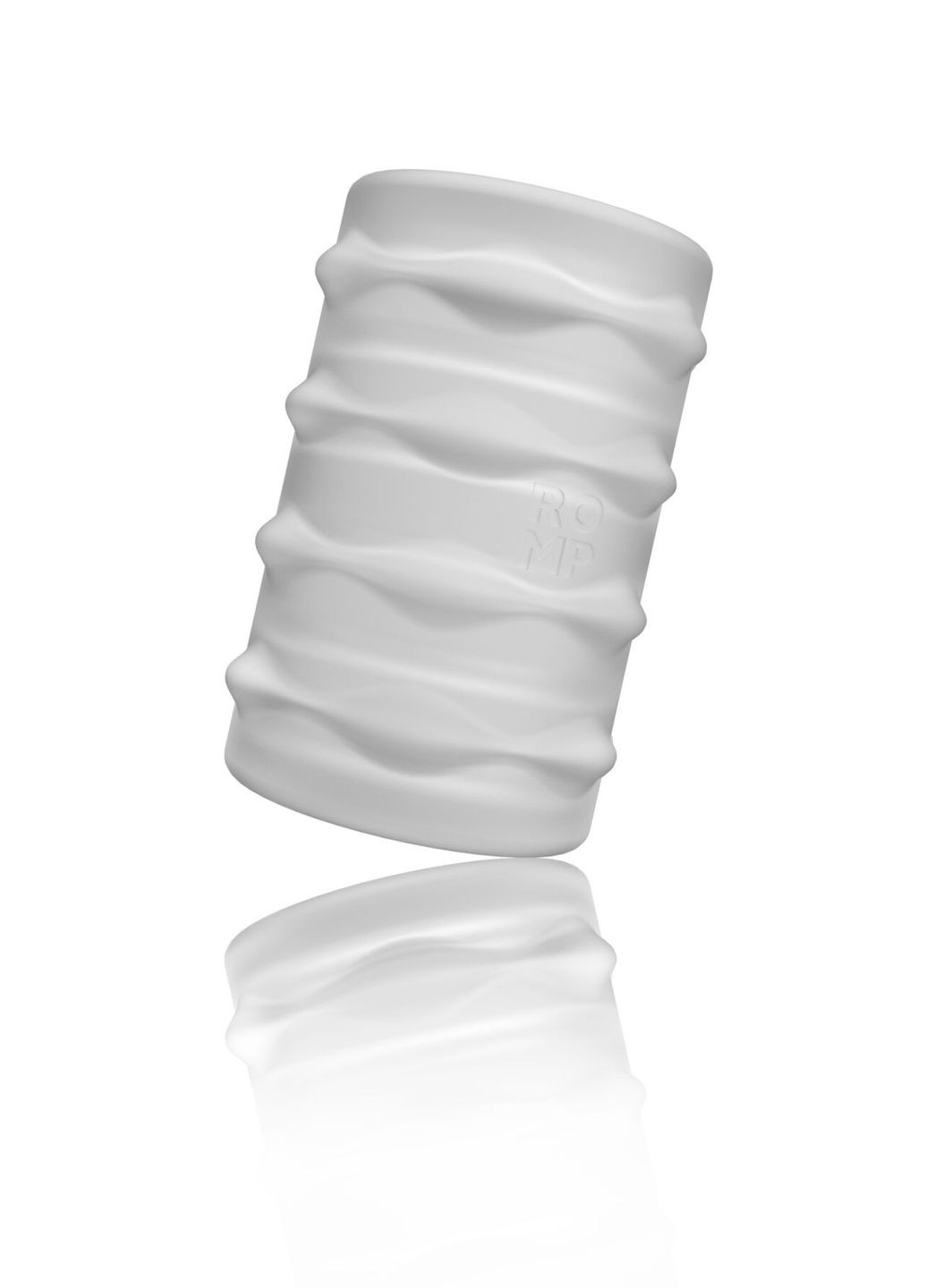 Мягкий мастурбатор Mosh Transparent, двусторонний, сквозной, для пар и минета Romp (366876374)