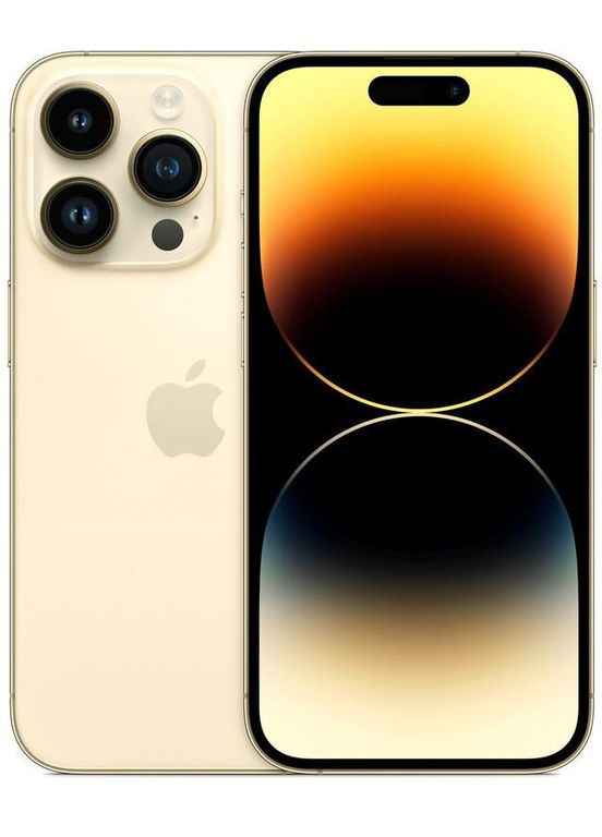 мобільний телефон iphone 14 pro max 128gb gold (ref a) breezy (2amq9r3) Apple (391740805)