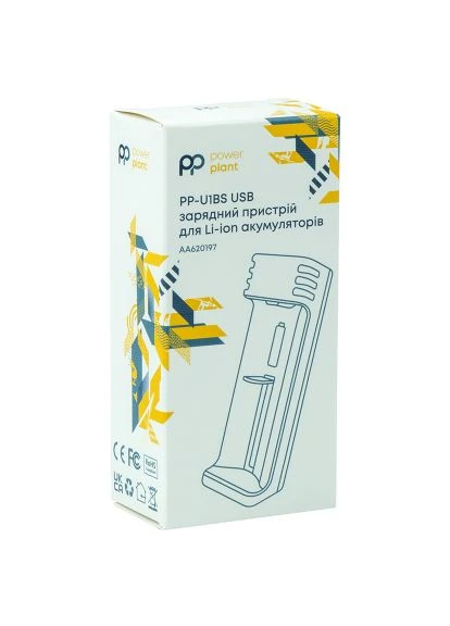 Зарядное устройство для аккумуляторов PP-U1BS (Li-ion / input DC 5V/2A) (AA620197) PowerPlant PP-U1BS (Li-ion / input DC 5V/2A) (389569691)