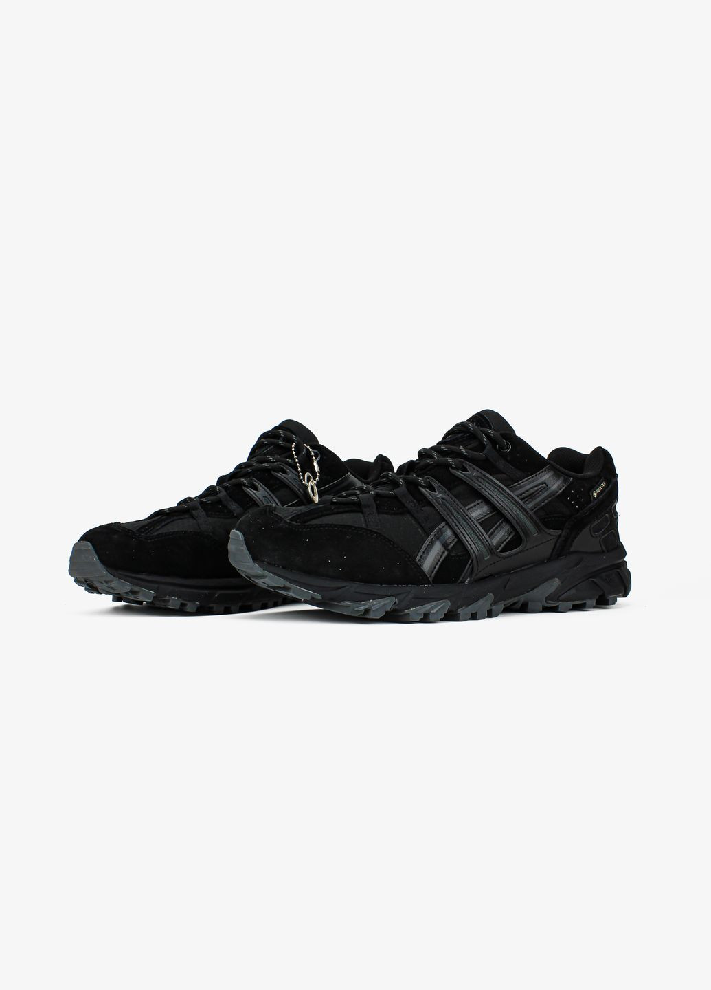 Чорні Осінні кросівки чоловічі asics gel-sonoma 15-50 black gore-tex | асікс гель сонома 15-50 чорні No Brand