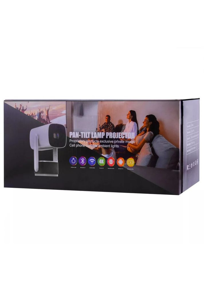 Портативний проєктор Android 11 Full HD 150" білий K2 (293345958)