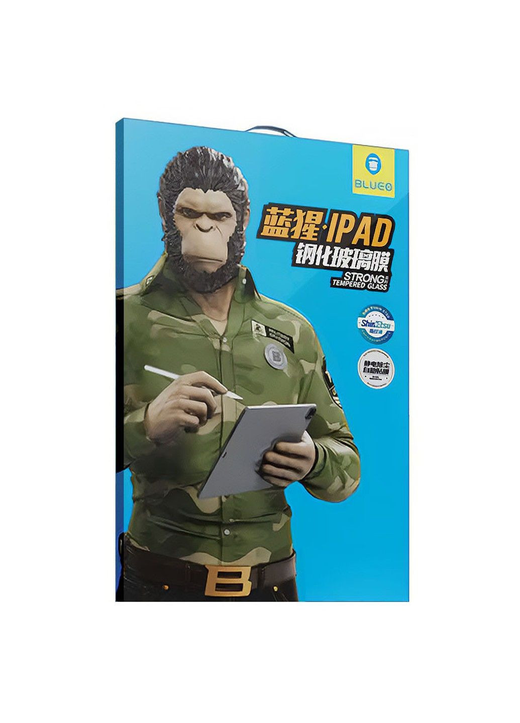 Защитное стекло Blueo HD для Apple iPad 10.2" (2019) (2020) (2021) Epik (294207335)