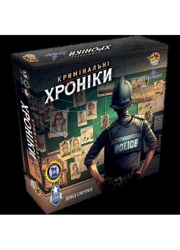 Настільна гра Кримінальні Хроніки (Chronicles Of Crime) (укр) ( ) Ігромаг CO01UA (370762405)