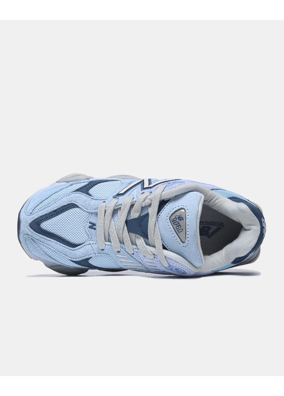 КРОСІВКИ ЖІНОЧІ NEW BALANCE 9060 CHROME BLUE НЬЮ БЕЛАНС 9060 No Brand блакитні демісезони (368887996)