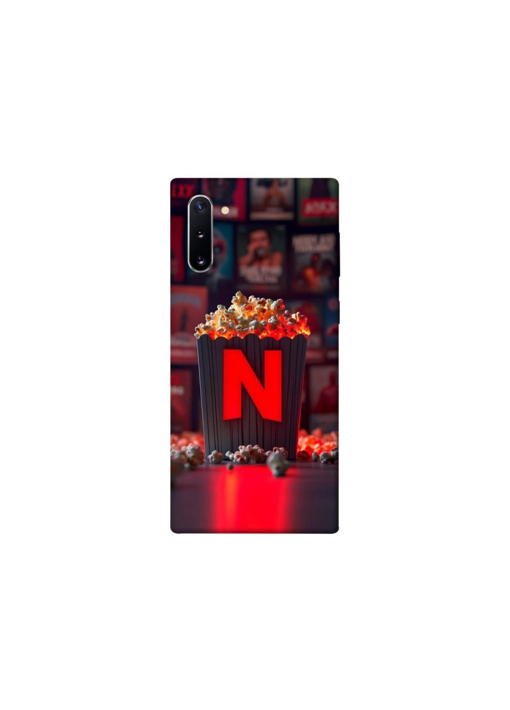 Чохол на Samsung Galaxy Note 10 Netflix and popcorn Frontalka (354185156)