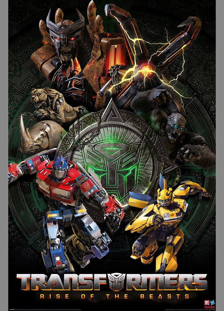 Постер плакат "Трансформери: Час Звіроботів (Первісна Лють)" 61x91.5см (ps-104203) Pyramid International (334326235)