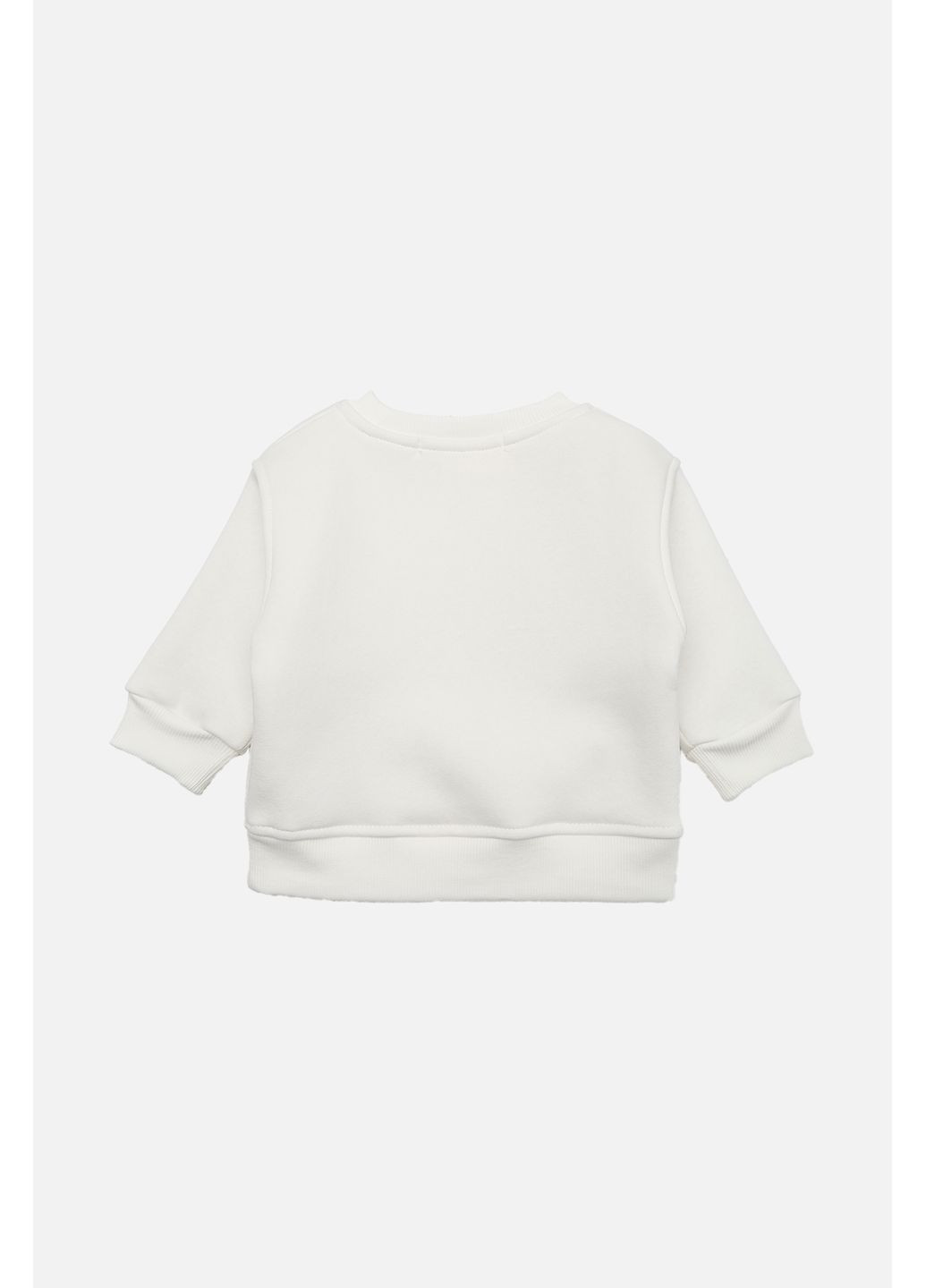 Yuki світшот для дівчинки колір молочний cb-00284555 молочний футер