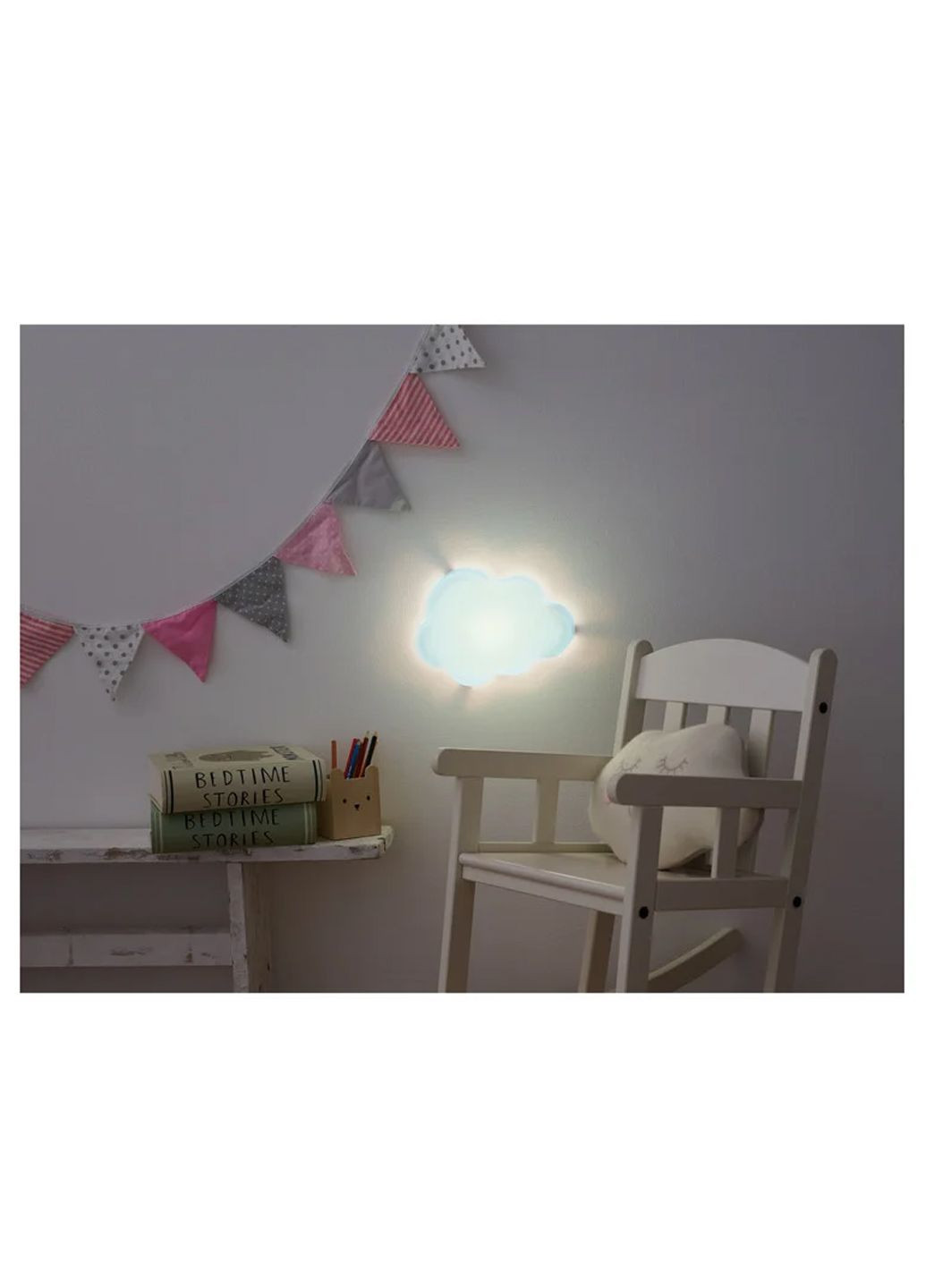 Декоративний настінний нічник "Хмаринка" 10х25х18,5 см блакитний Livarno home (336547077)