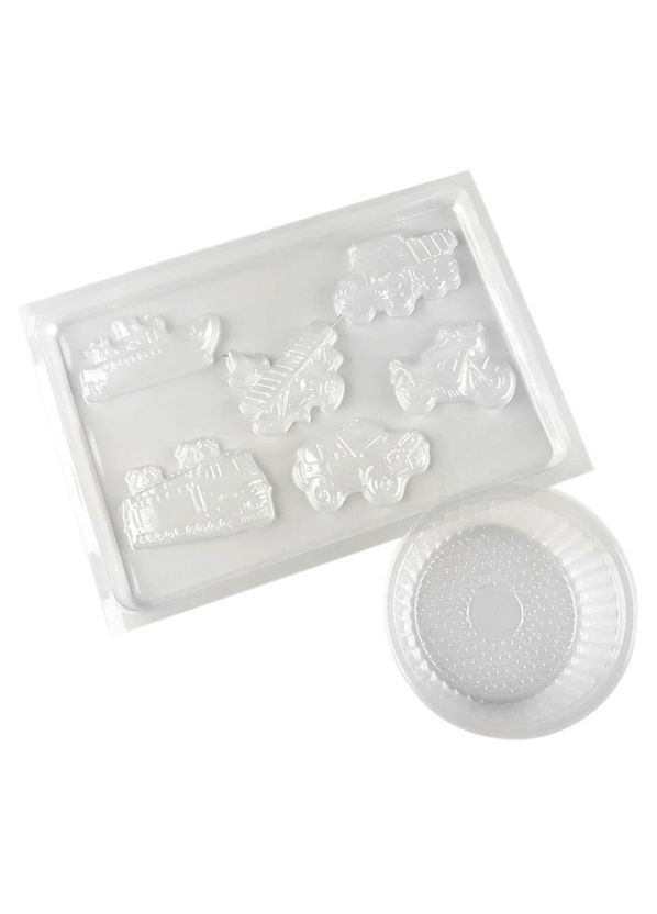 Гіпсова розмальовка на магнітах Транспорт 102301 Зірка (305232289)