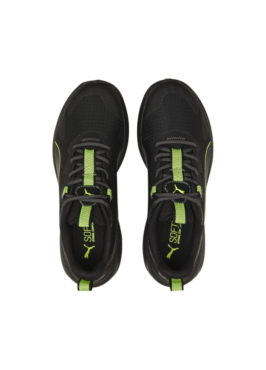 Черные всесезонные кроссовки twitch runner trail running shoes Puma