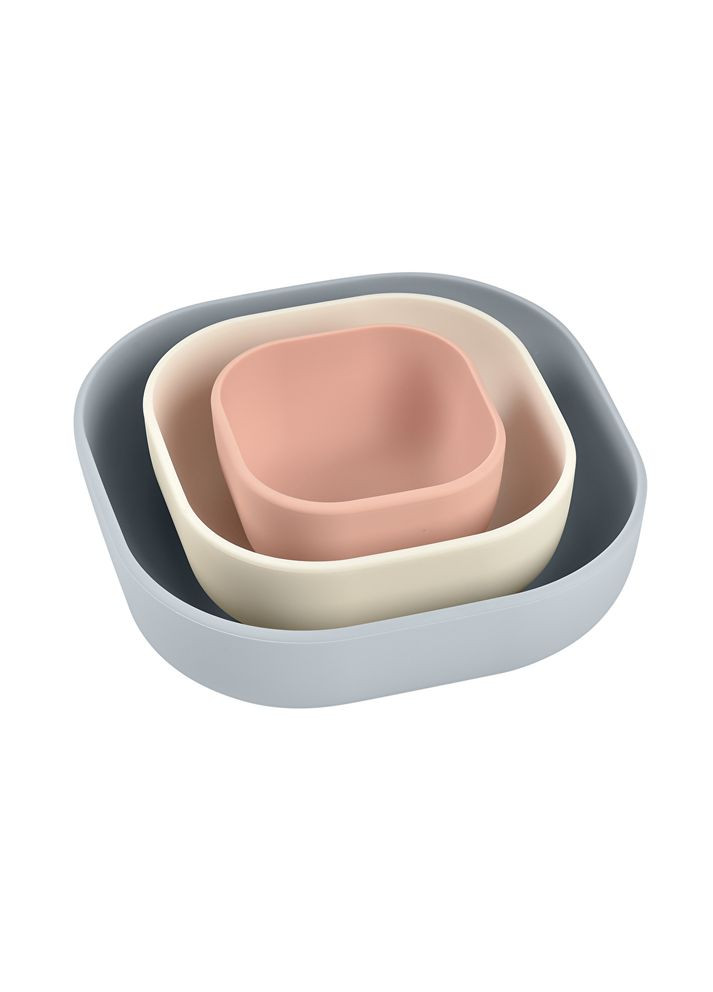 Набір тарілок силіконових 3 шт (150 мл, 340 мл, 580 мл), арт. 913568 Beaba (369489946)