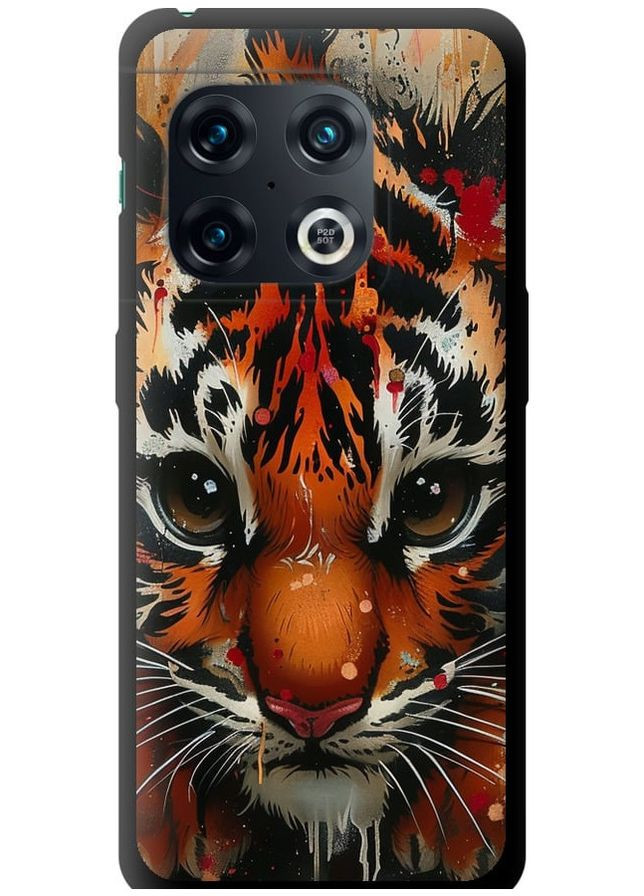 TPU черный чехол 'Mini tiger' для Endorphone OnePlus 10 Pro (285768765)