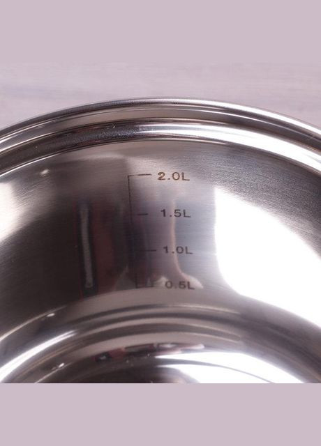 Каструля Mystery 2.5л зі скляною кришкою Kamille (372174277)